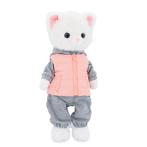 Мягкая игрушка Orange Toys "Кошечка Софи", спортивная прогулка, с каркасом, 37 см