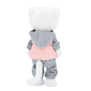 Мягкая игрушка Orange Toys "Кошечка Софи", спортивная прогулка, с каркасом, 37 см