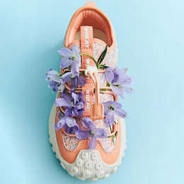 Слипоны Wheat, цветочный лед