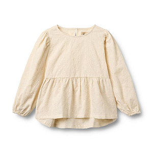 Блуза свободная Wheat "Addie Eggshell", кремовый ликер