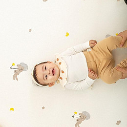 Коврик Parklon "Зайка на луне", 190 х 130 см