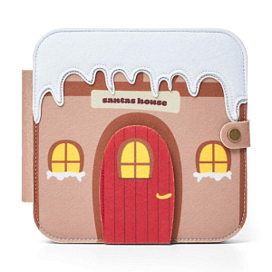 Книга развивающая из фетра Зэтс Майн (That's Mine) "Эмори Рождественский Мишка"