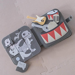 Книга развивающая из фетра Зэтс Майн (That's Mine) "Эмори Динозавр"