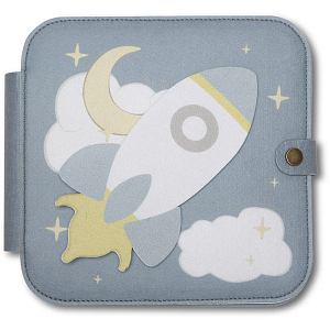 Книга развивающая из фетра Зэтс Майн (That's Mine) "Эмори Ракета"