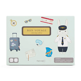 Развивающая магнитная коробка Зэтс Майн (That's Mine) "Лоу Путешествие", салатовая