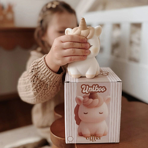 Игрушка сквиш антистресс Mrs. Ertha "Единорог Uniboo", кремовая