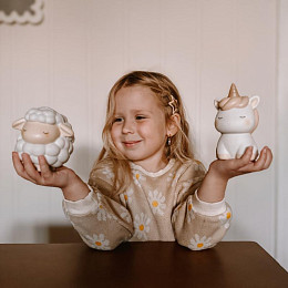 Игрушка сквиш антистресс Mrs. Ertha "Единорог Uniboo", кремовая