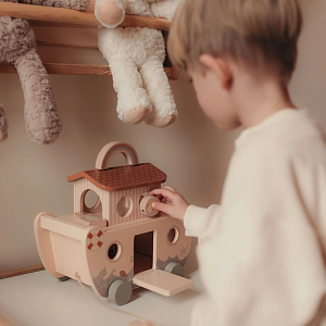 Ковчег деревянный Mrs. Ertha "Noah's Ark", бежевый