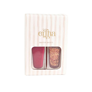 Лак для ногтей Mrs. Ertha "Royal Pop", 2 шт, королевская вишня