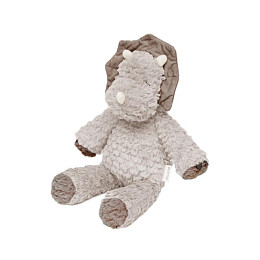 Мягкая игрушка Mrs. Ertha "Динозавр Mr. Puffy", серая, 31 см