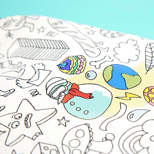 Рюкзак OMY "Sac a Dos a Colorier", белый