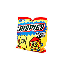 Подушка-гигант надувная OMY "Giant Crispies", желтая
