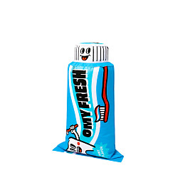 Подушка-гигант надувная OMY "Giant Fresh", голубая