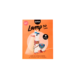Светильник-конструктор 3D OMY "DIY Lama"