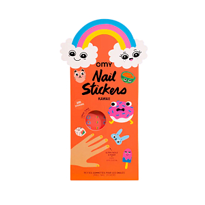 Набор стикеров для ногтей OMY "Kawai", 200 шт