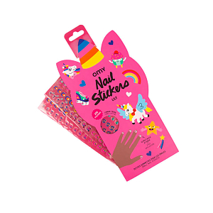 Набор стикеров для ногтей OMY "Lily", 200 шт