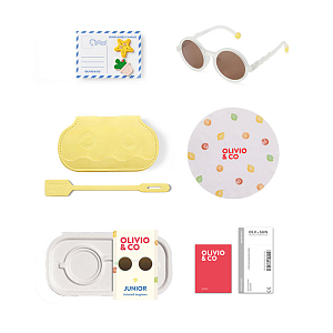 Солнцезащитные очки OLIVIO & CO "Цитрусовая роща", зеленые