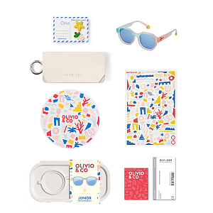 Солнцезащитные очки OLIVIO & CO "Фантазия", голубые