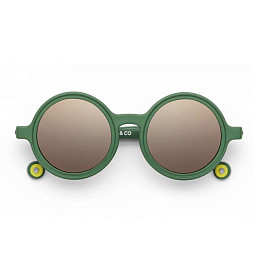 Солнцезащитные очки OLIVIO & CO "Зеленый кактус", зеленые