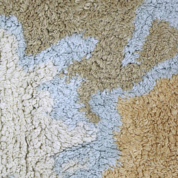 Стираемый ковер Лорена Каналс (Lorena Canals) "Карта мира", 70 х 100 см