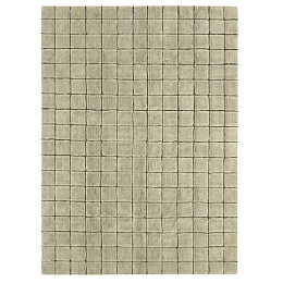 Шерстяной стираемый ковер Лорена Каналс (Lorena Canals) "Мозаика", хаки, 170 х 240 см