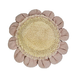 Подушка Лорена Каналс (Lorena Canals) "Розовая ромашка", 70 см