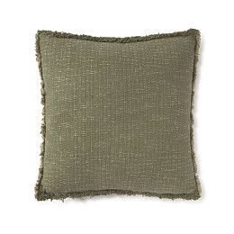 Подушка Лорена Каналс (Lorena Canals) "Этнос квадрат", хаки, 45 х 45 см