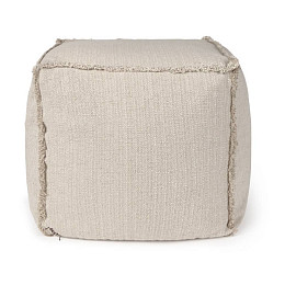 Подушка-пуф Лорена Каналс (Lorena Canals) "Этнос", бежевый, 45 х 45 х 45 см