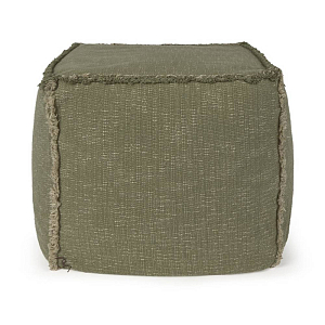 Подушка-пуф Лорена Каналс (Lorena Canals) "Этнос", хаки, 45 х 45 х 45 см