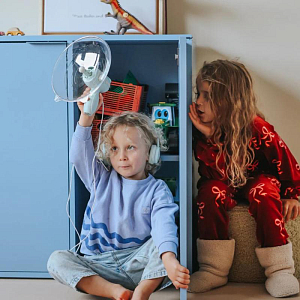 Подслушивающее устройство с наушниками КИДИВУЛЬФ (KIDYWOLF)