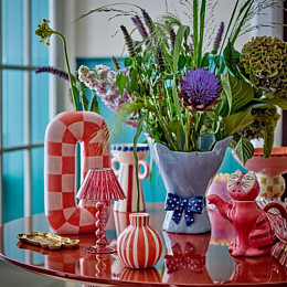 Ваза керамическая Bloomingville "Mae", оранжевая