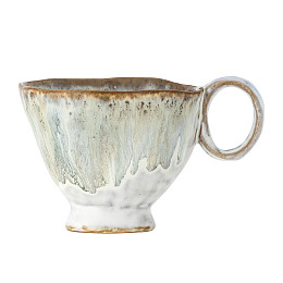 Кружка керамическая Bloomingville "Imogen", зеленая, 175 мл