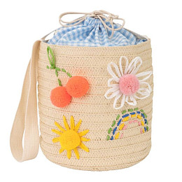 Сумка Мери Мери (Meri Meri), с вышитыми рисунками
