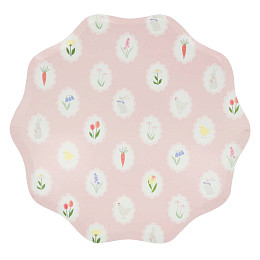 Тарелки Мери Мери (Meri Meri) "Пасхальная камея", большие