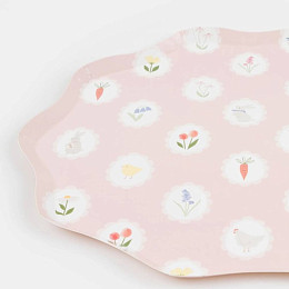 Тарелки Мери Мери (Meri Meri) "Пасхальная камея", большие