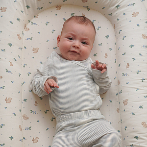 Кокон-гнездышко Кам Кам Копенгаген (Cam Cam Copenhagen) "Черника", молочный