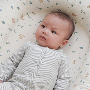 Кокон-гнездышко Кам Кам Копенгаген (Cam Cam Copenhagen) "Черника", молочный