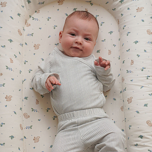 Кокон-гнездышко Кам Кам Копенгаген (Cam Cam Copenhagen) "Черника", молочный