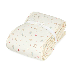 Бортик для детской кроватки Кам Кам Копенгаген (Cam Cam Copenhagen) "Винтажные Игрушки", кремовый