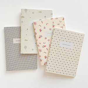 Тетрадь для записей Кам Кам Копенгаген (Cam Cam Copenhagen) "Голубые Полоски", А5