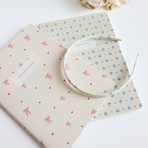 Тетрадь для записей Кам Кам Копенгаген (Cam Cam Copenhagen) "Бантики", А5