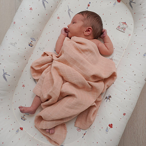 Кокон-гнездышко Кам Кам Копенгаген (Cam Cam Copenhagen) "Карусель", кремовый