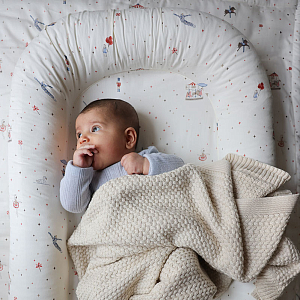 Кокон-гнездышко Кам Кам Копенгаген (Cam Cam Copenhagen) "Карусель", кремовый