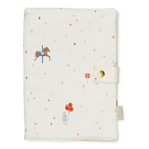 Обложка для медицинской книги Кам Кам Копенгаген (Cam Cam Copenhagen) "Карусель", кремовая