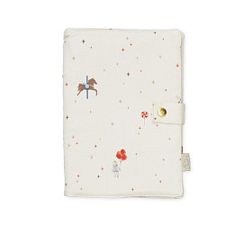 Обложка для медицинской книги Кам Кам Копенгаген (Cam Cam Copenhagen) "Карусель", кремовая