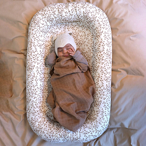 Кокон-гнездышко Кам Кам Копенгаген (Cam Cam Copenhagen) "Плющ", бежевый