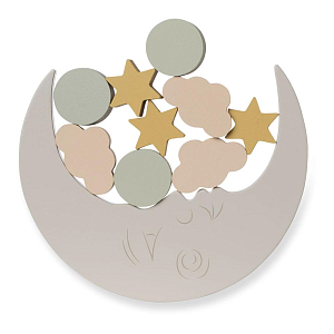 Балансир деревянный Зэтс Майн (That's Mine) "Луна Лана", серый