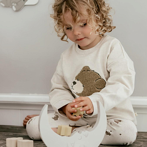 Балансир деревянный Зэтс Майн (That's Mine) "Луна Лана", серый