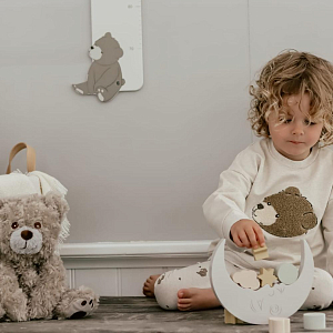 Балансир деревянный Зэтс Майн (That's Mine) "Луна Лана", серый