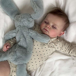 Плюшевая игрушка Зэтс Майн (That's Mine) "Кролик Хьюстон", голубой, 39 см